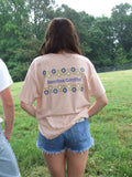 Blue/Green Flower Tee