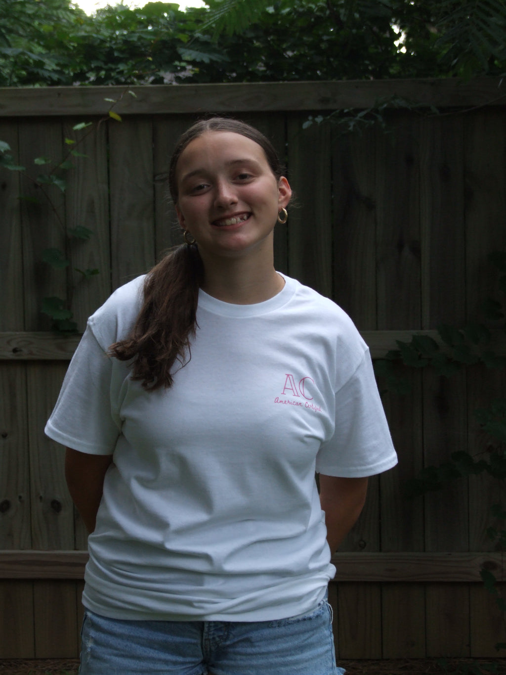 Pink Bible Quote Tee